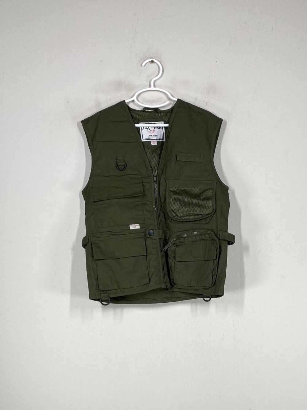 Fox Fire Junior Adventure Vest Kid's Medium (8) Jungle Green NWT
